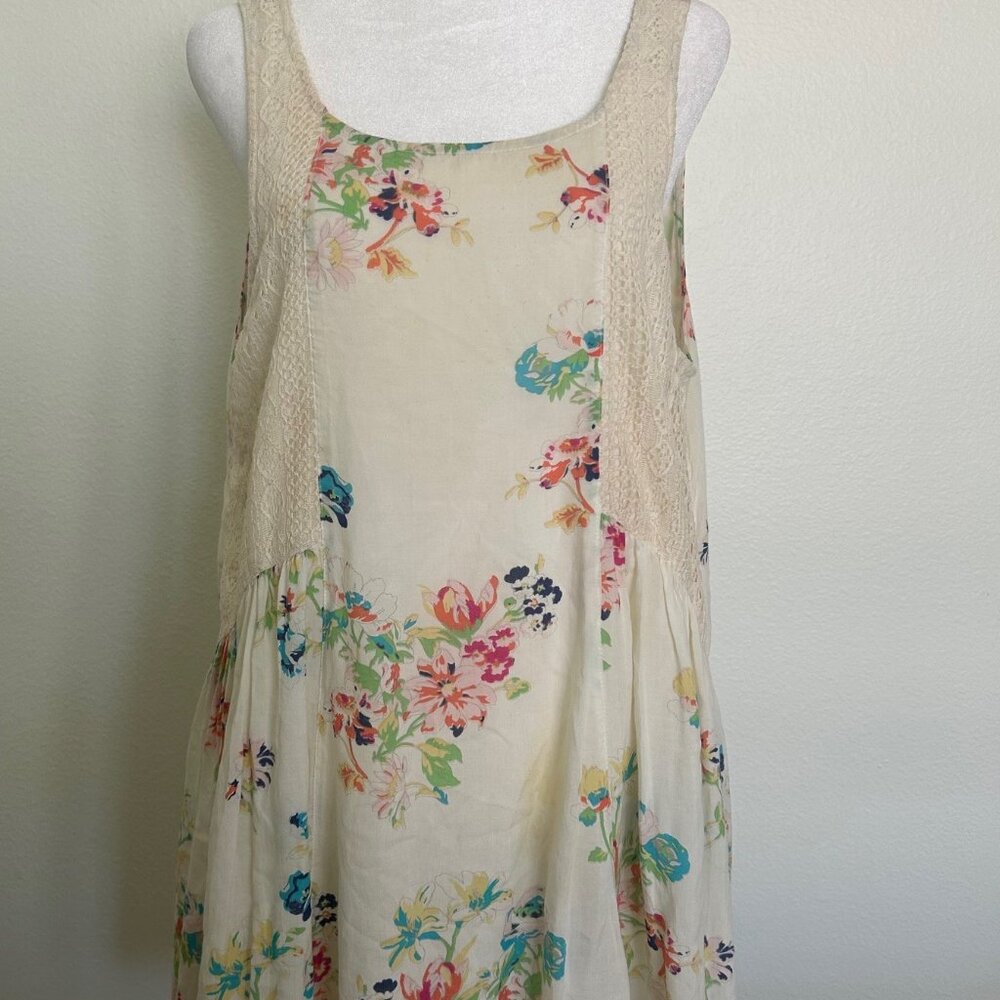 O'Neill Women's Tank Swing Dress Multicolor Floral Summer Beach Mini